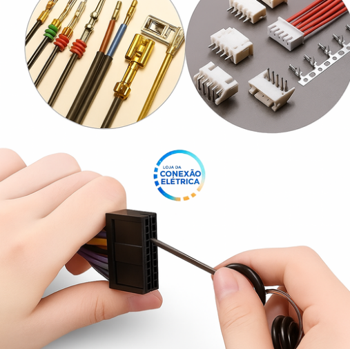 Kit 41 Chaves Extratoras de Terminais - Loja da Conexão Elétrica