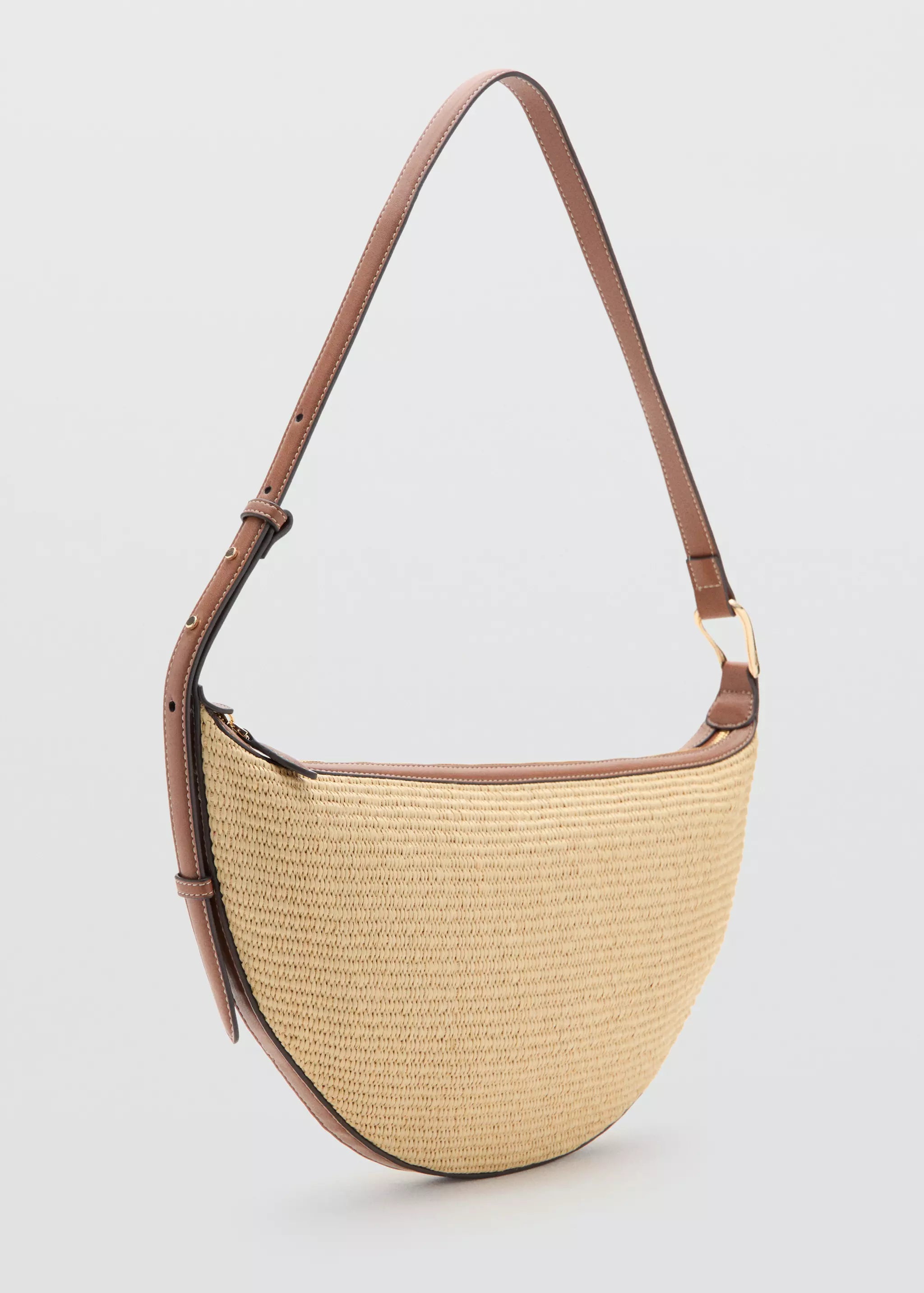 TEXTURED SHOULDER BAG