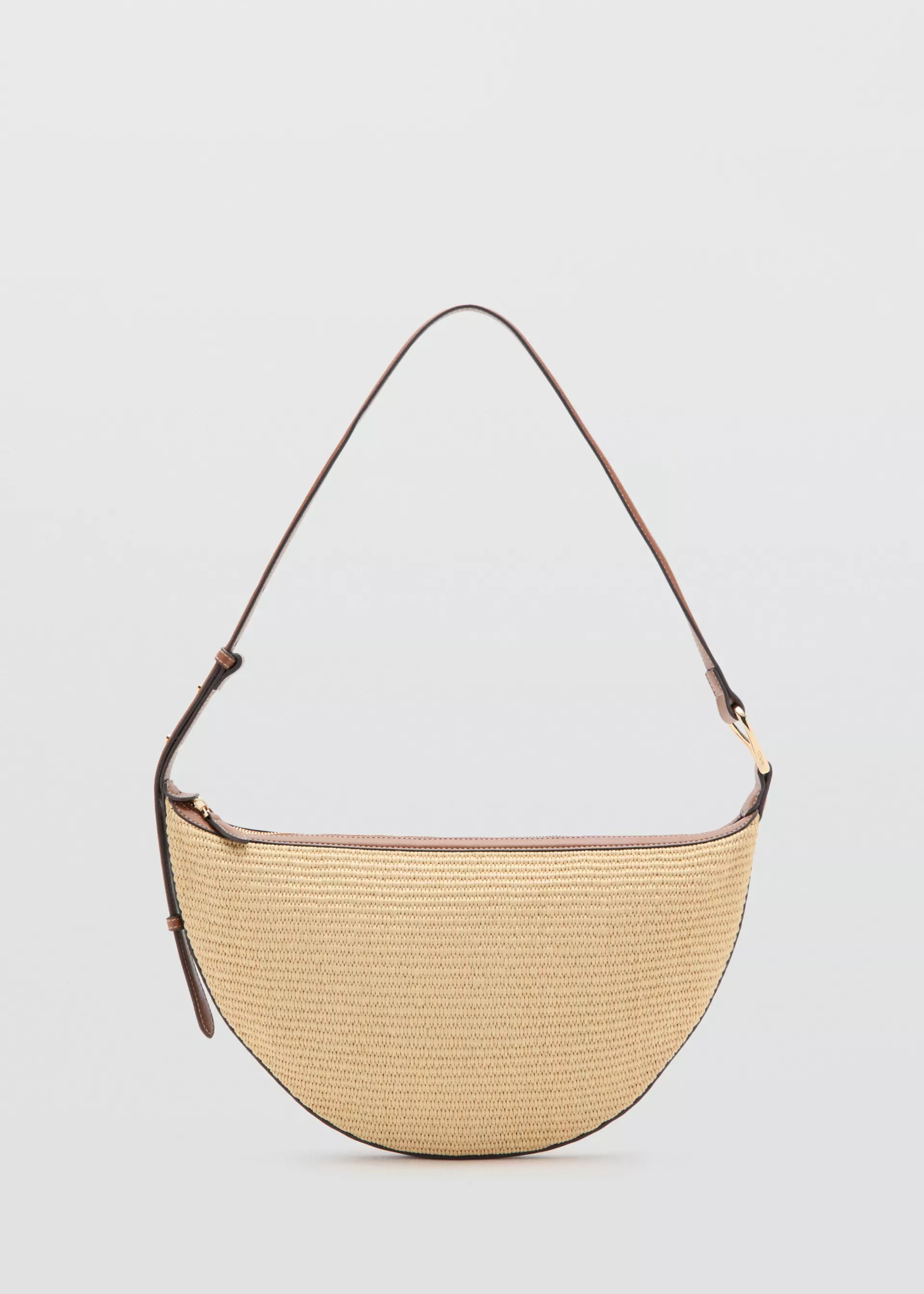TEXTURED SHOULDER BAG