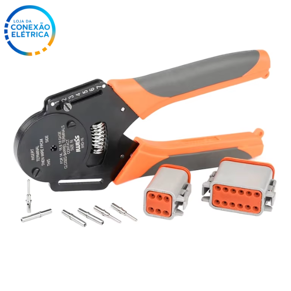 Crimping Tool for Circular Terminals - IWD-16
