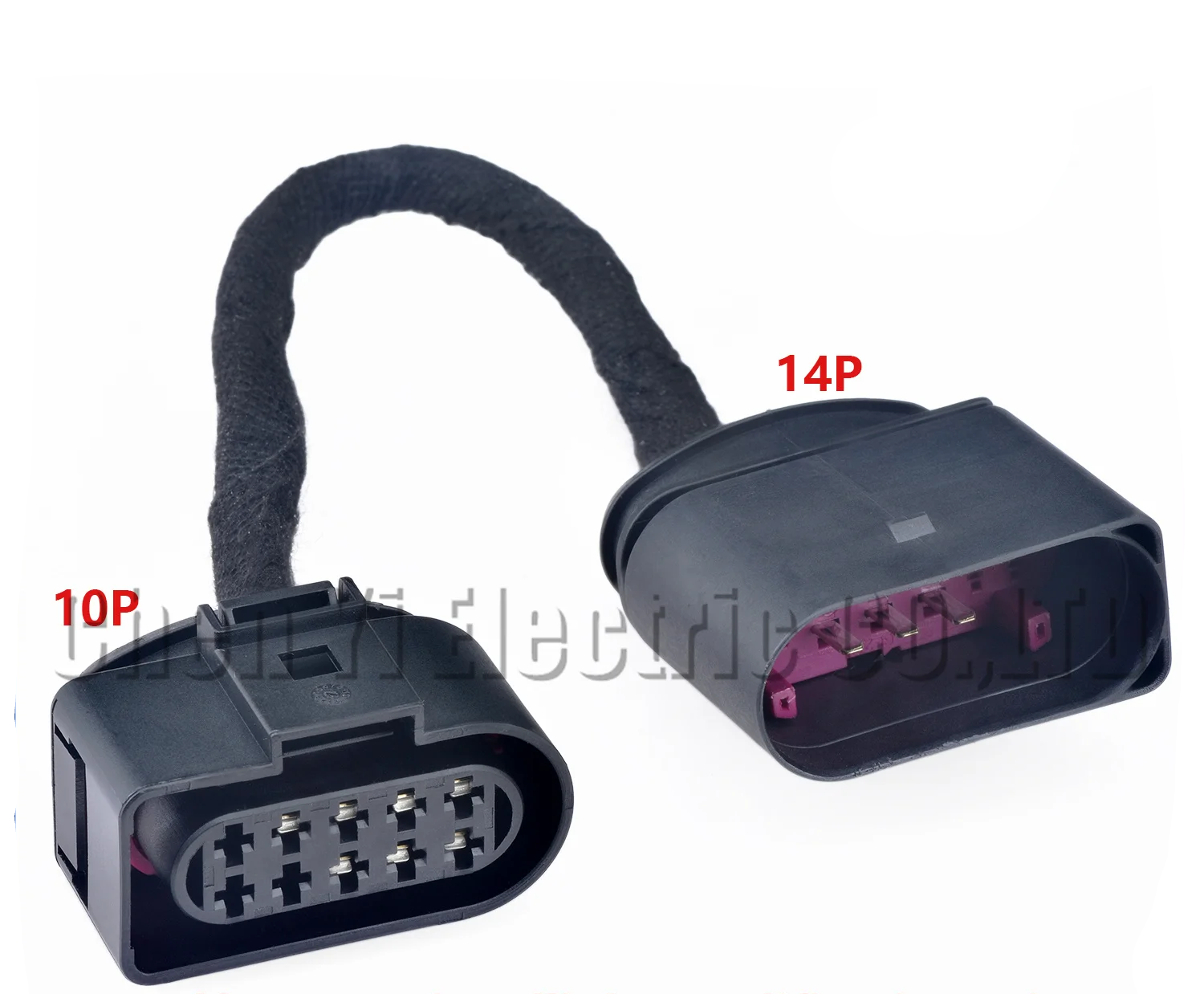 10-Pin to 14-Pin LED Headlight Conversion Harness for Golf 7.5