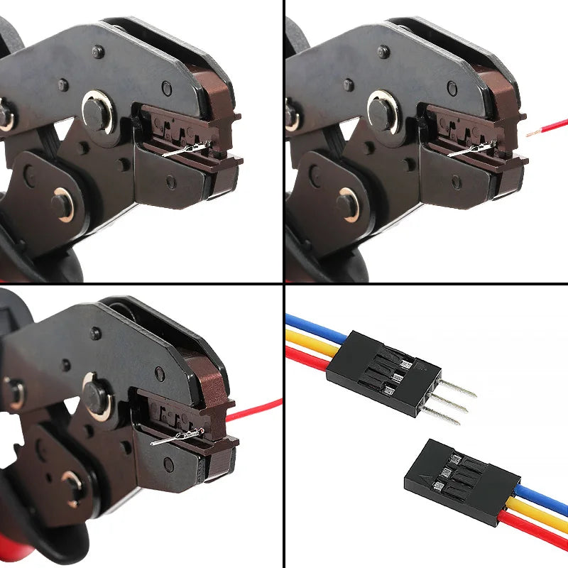 460/1550PCS Micro JST-XH & Dupont Wire Connector Kit 2.54mm – 2/3/4/5/6-Pin Male & Female Pin Header Jumper Cable Housing Adapter Set