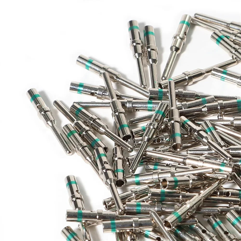 Deutsch Solid Barrel Contact Kit – Size 12/16/20 Male & Female Terminals for DT Series Pin & Socket Connectors