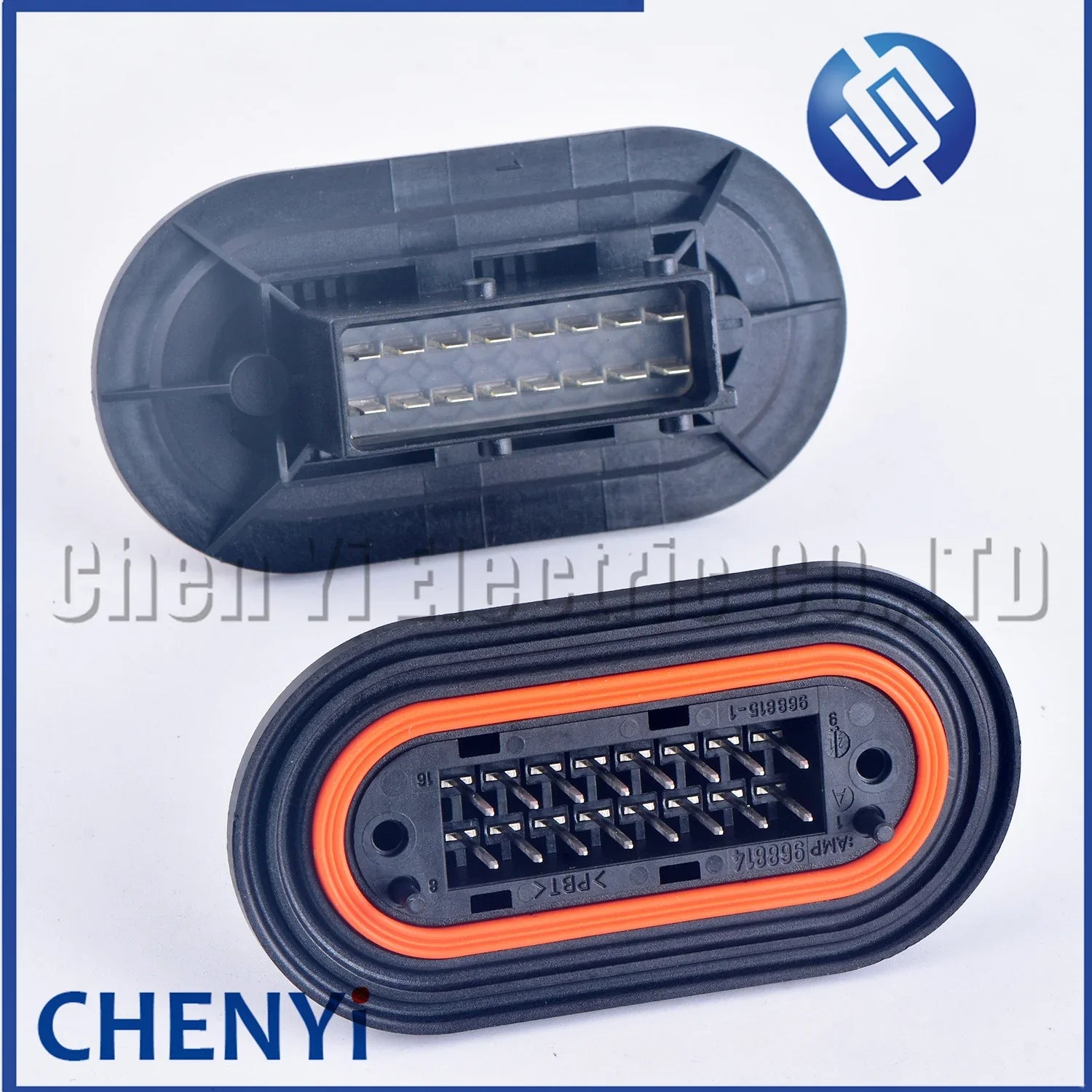 15/16-Pin AMP Automotive Board Connector – Plug & Socket 0001530022 / 964589-1 / 2-968814-2 / 968815-1 for Mercedes Truck