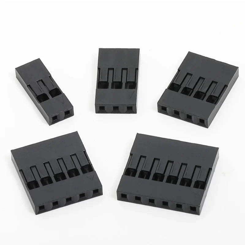 460/1550PCS Micro JST-XH & Dupont Wire Connector Kit 2.54mm – 2/3/4/5/6-Pin Male & Female Pin Header Jumper Cable Housing Adapter Set