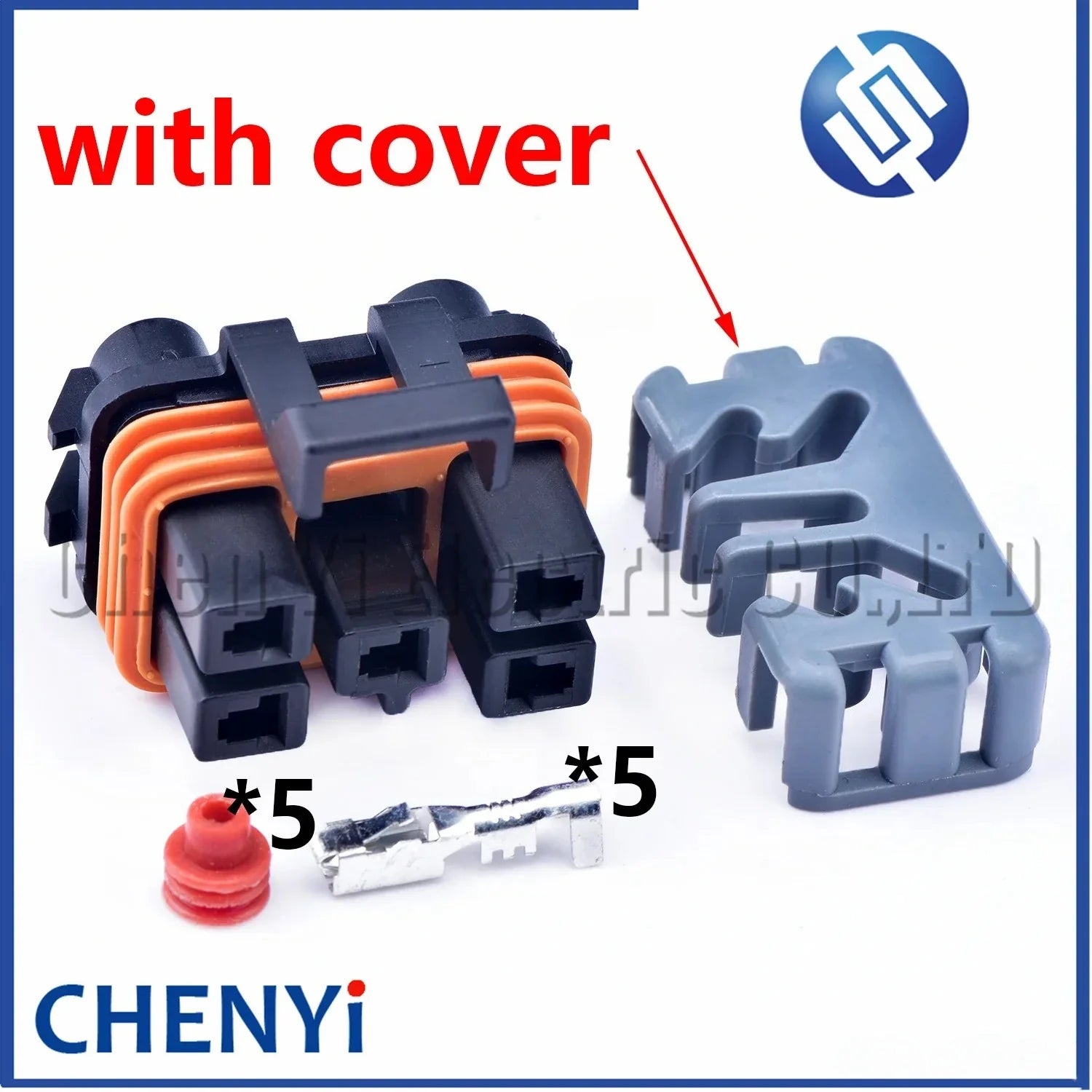 5-Pin 2.8mm Series Automotive Waterproof Power Connector – Plug 12124630 for Detroit, Cummins, CAT & Carter Excavator DDEC ECM