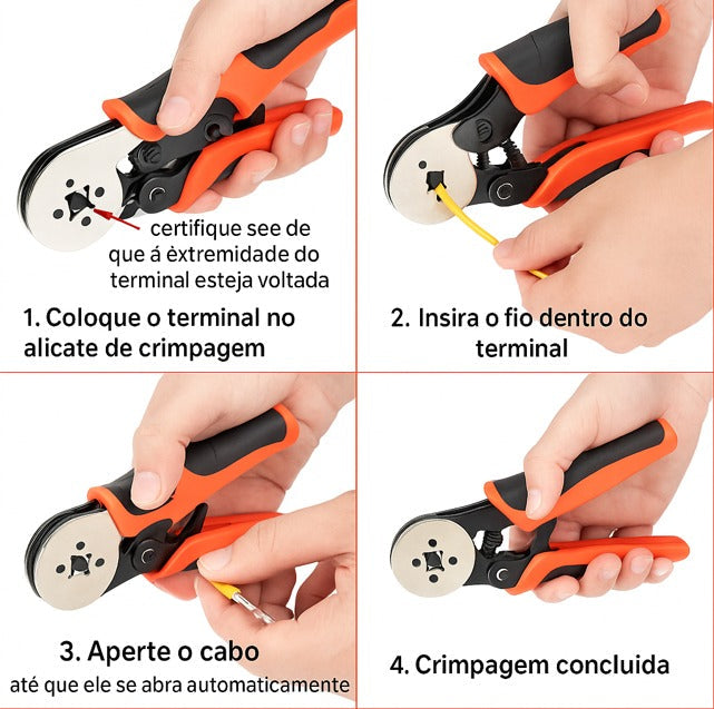 Alicate de Crimpagem Conectores Deutsch - Loja da Conexão Elétrica