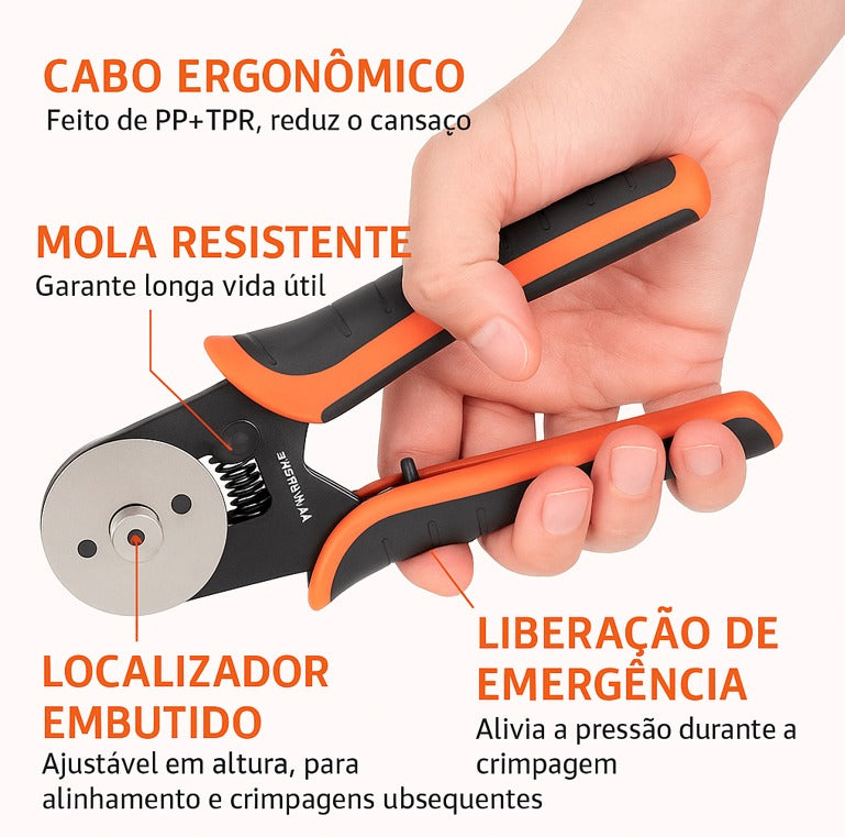 Alicate de Crimpagem Conectores Deutsch - Loja da Conexão Elétrica