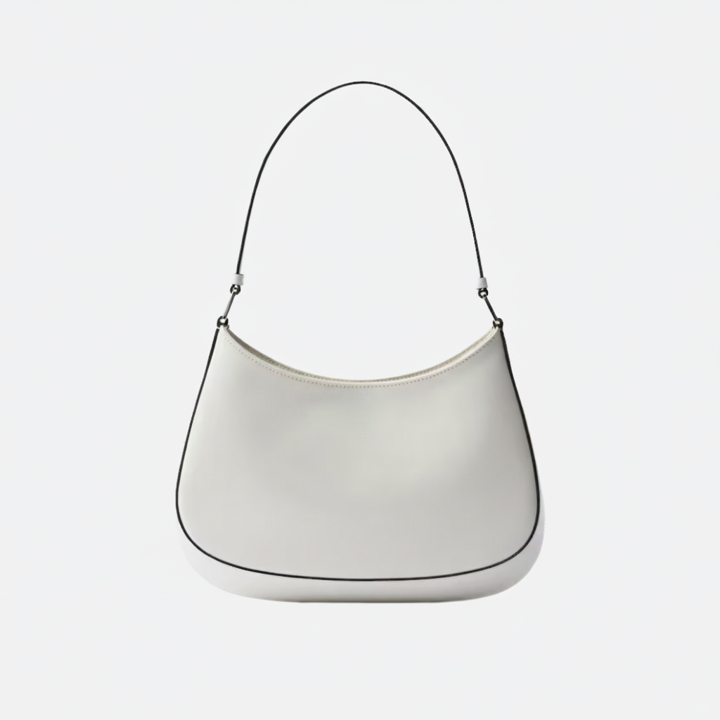 CLEO SCHULTERTASCHE AUS GEBÜRSTETEM LEDER