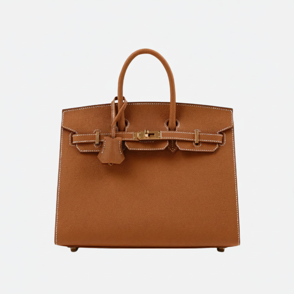 BIRKIN 25 HSS TASCHE IN CRAIE / GRIS TOURTERELLE AUS TOGO LEDER