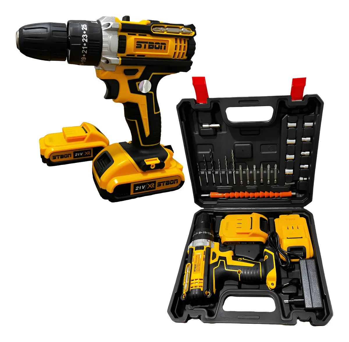 Cordless Impact Drill/Driver Kit with 2 12V Batteries