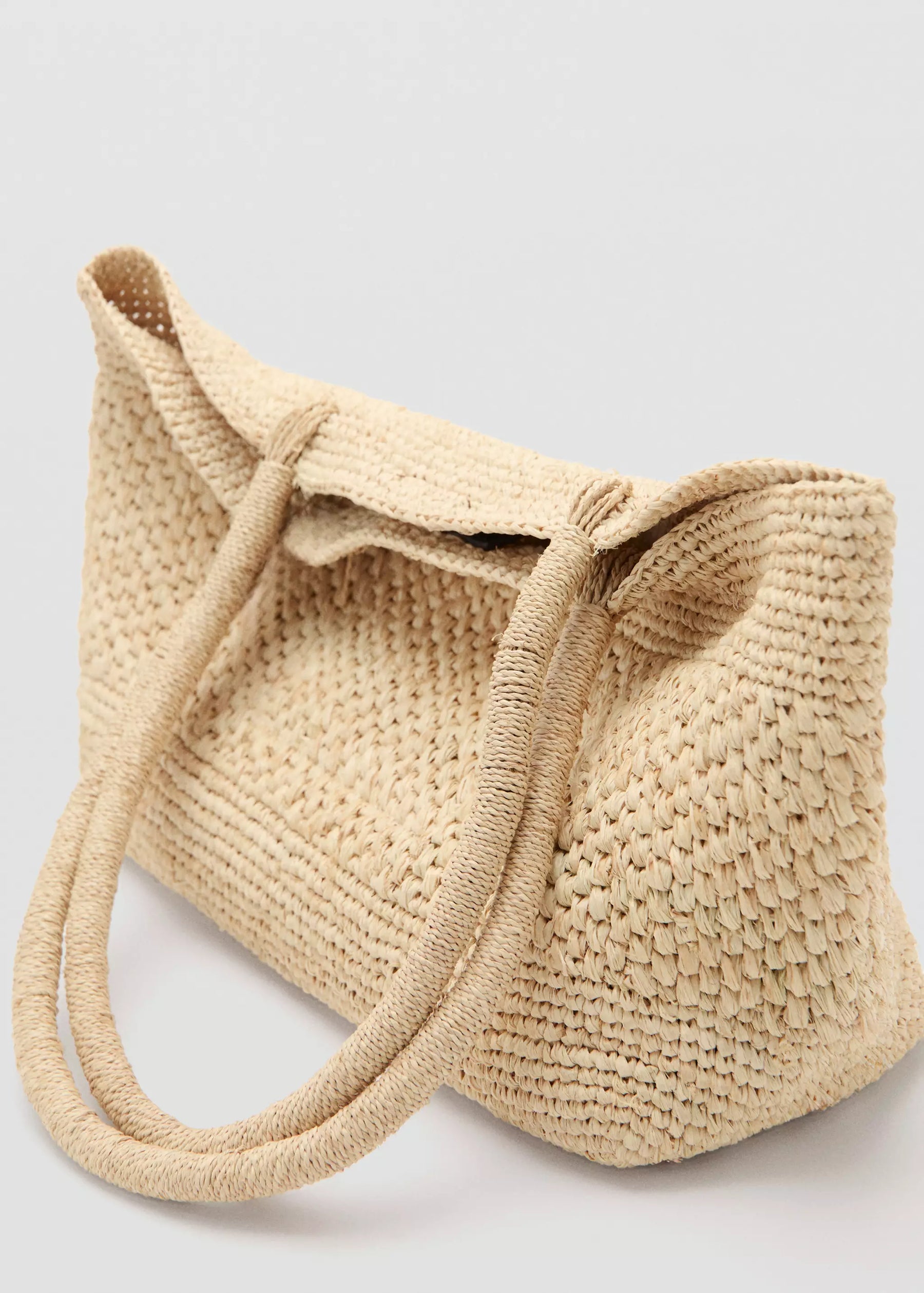 100% RAFFIA TOTE BAG