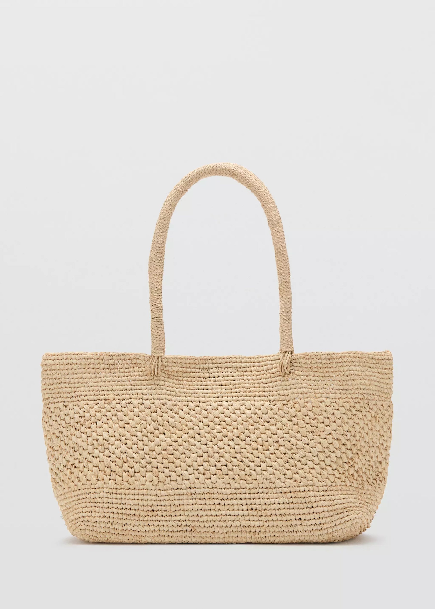 100% RAFFIA TOTE BAG