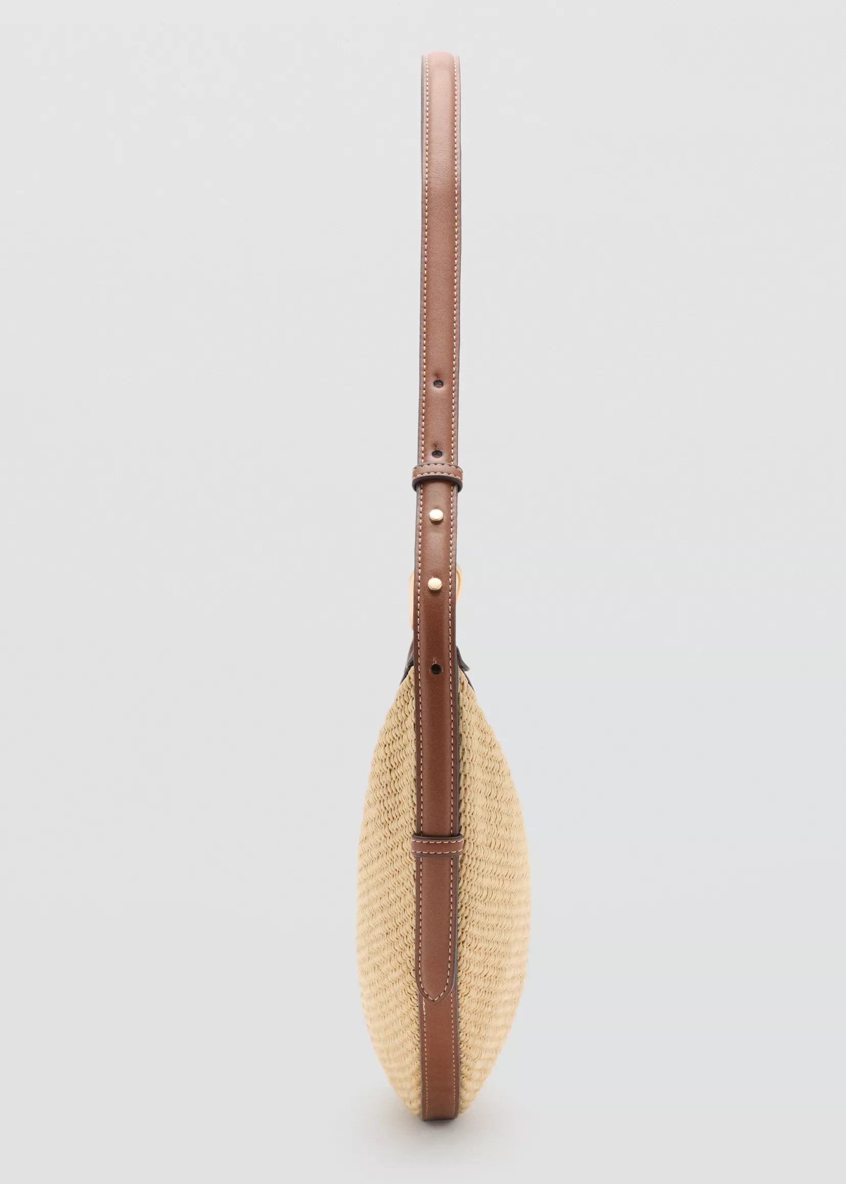 TEXTURED SHOULDER BAG