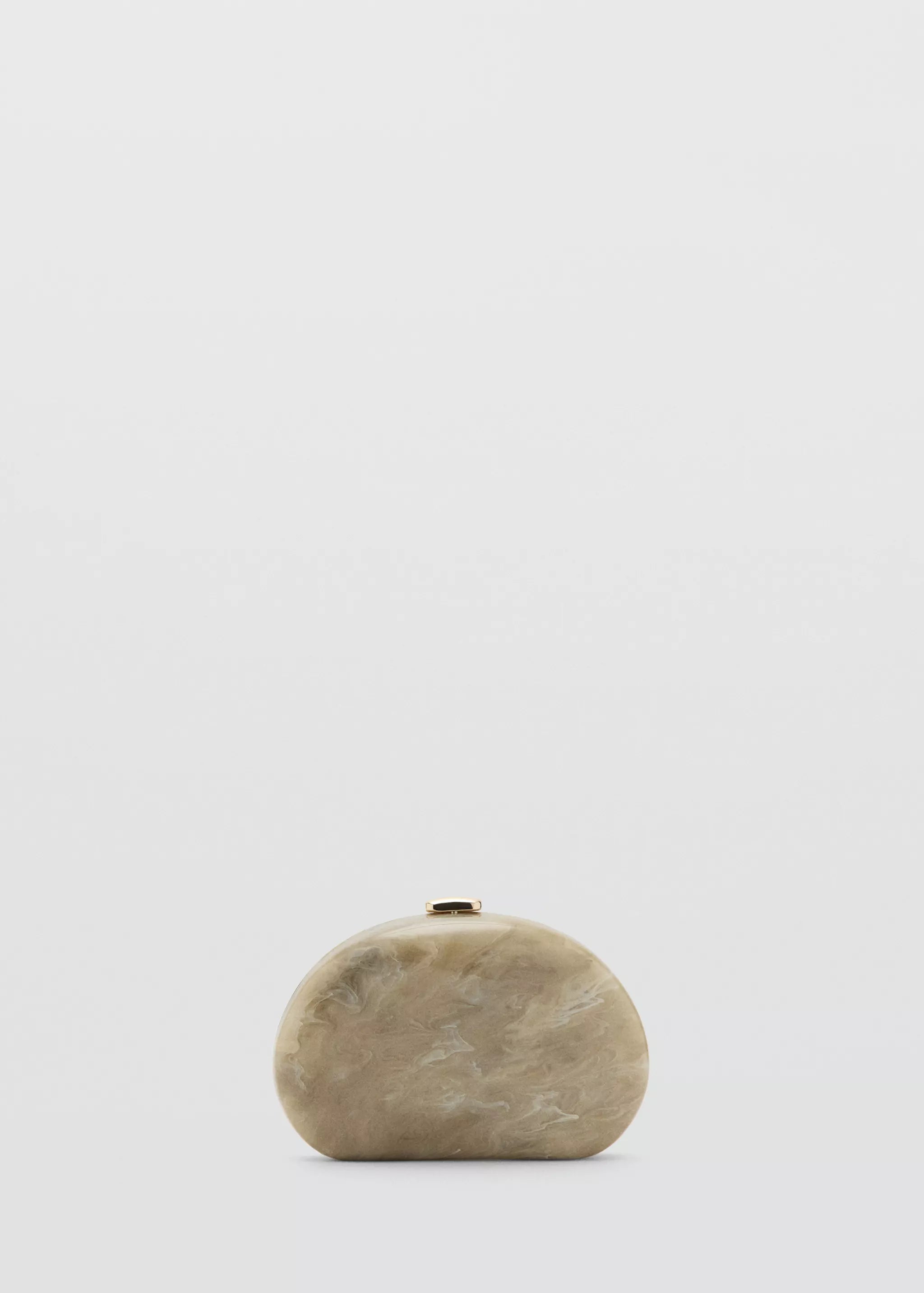OVAL CLUTCH BAG