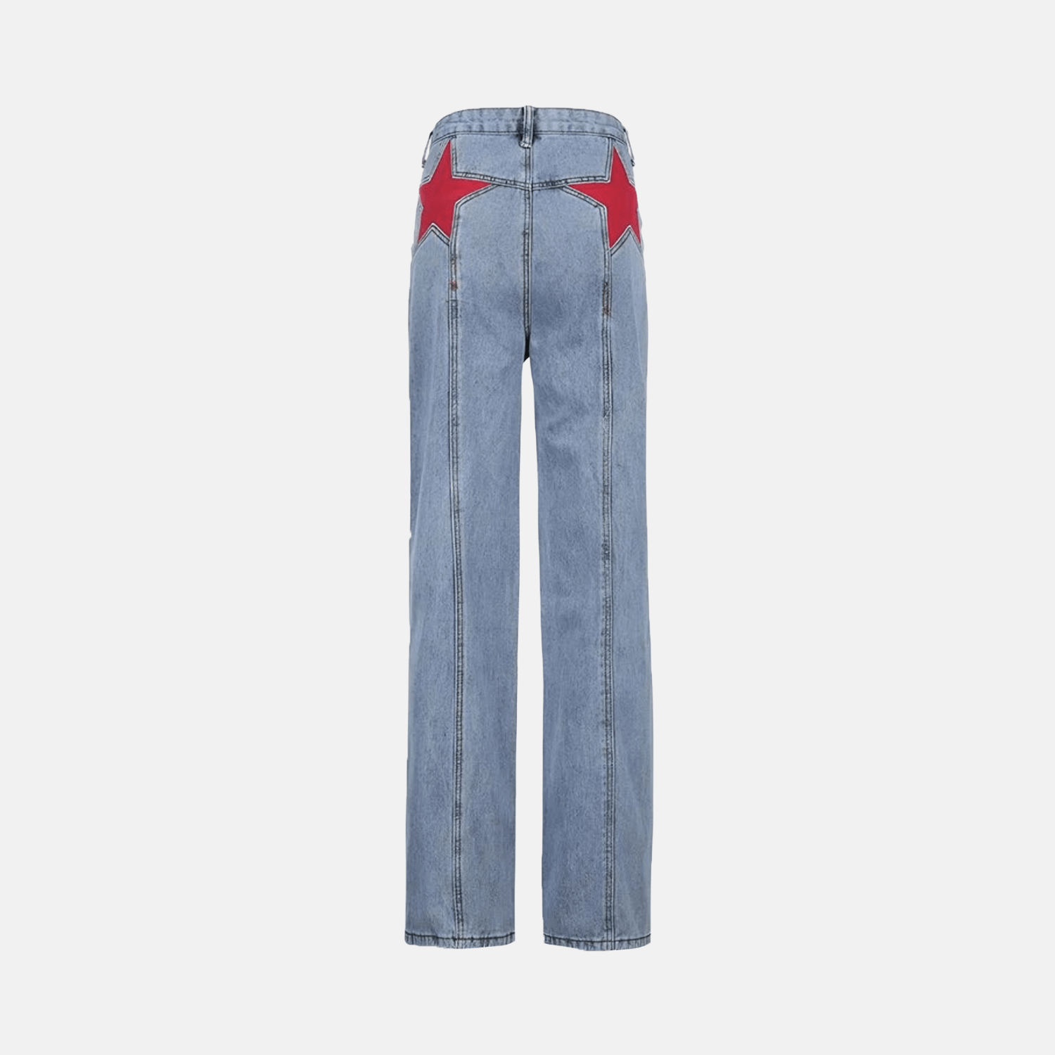 Star Red Jeans Pants