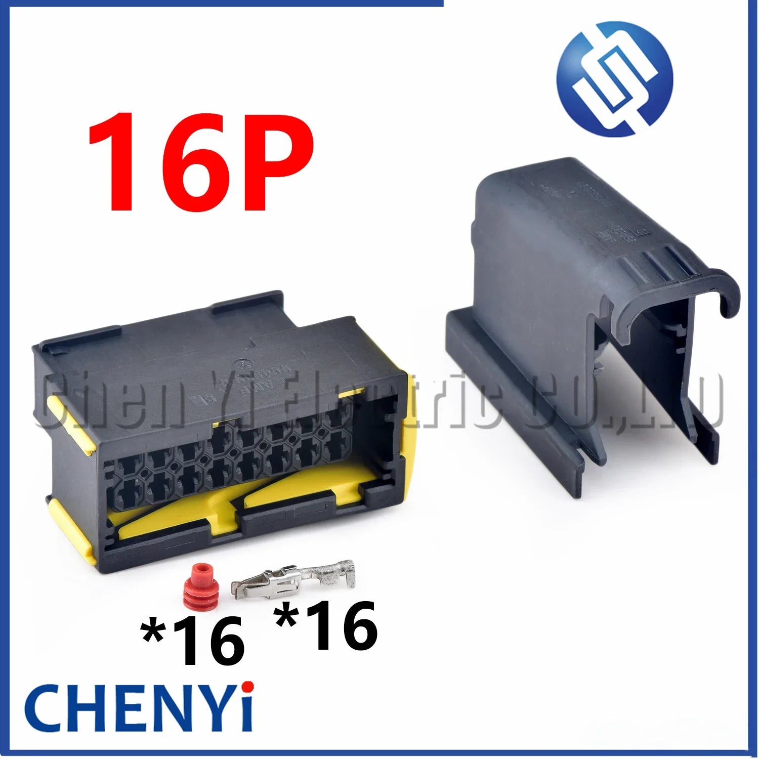 15/16-Pin AMP Automotive Board Connector – Plug & Socket 0001530022 / 964589-1 / 2-968814-2 / 968815-1 for Mercedes Truck