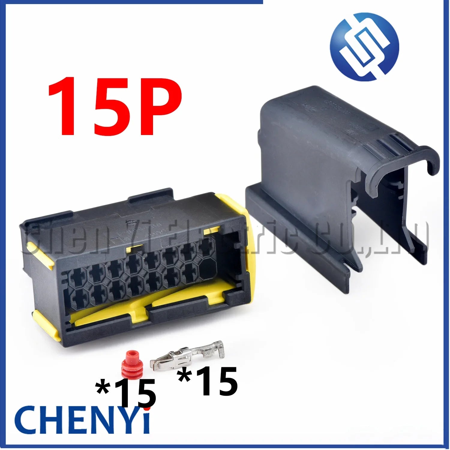 15/16-Pin AMP Automotive Board Connector – Plug & Socket 0001530022 / 964589-1 / 2-968814-2 / 968815-1 for Mercedes Truck