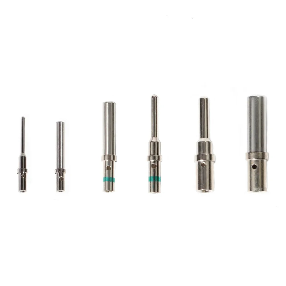 Deutsch Solid Barrel Contact Kit – Size 12/16/20 Male & Female Terminals for DT Series Pin & Socket Connectors