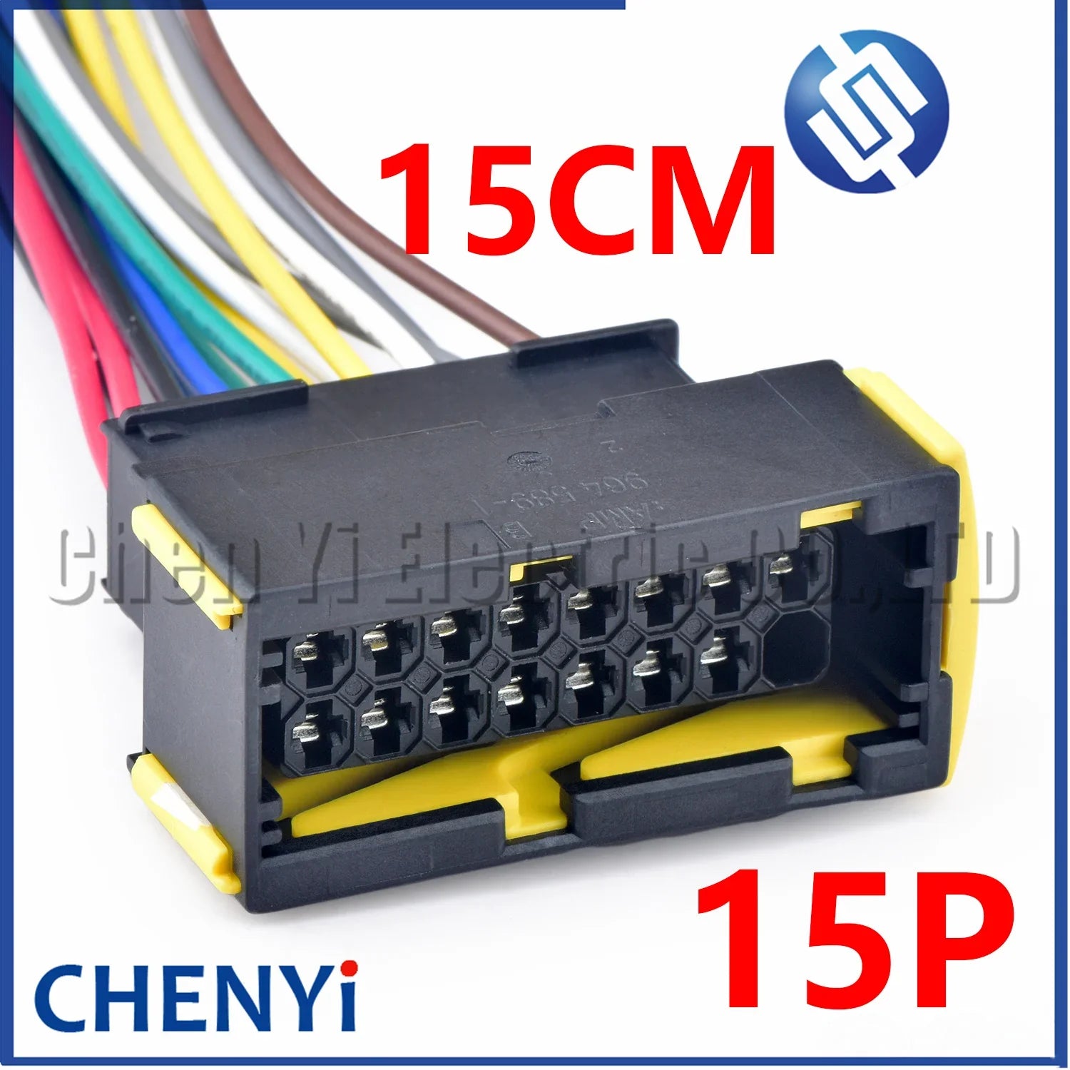 15/16-Pin AMP Automotive Board Connector – Plug & Socket 0001530022 / 964589-1 / 2-968814-2 / 968815-1 for Mercedes Truck