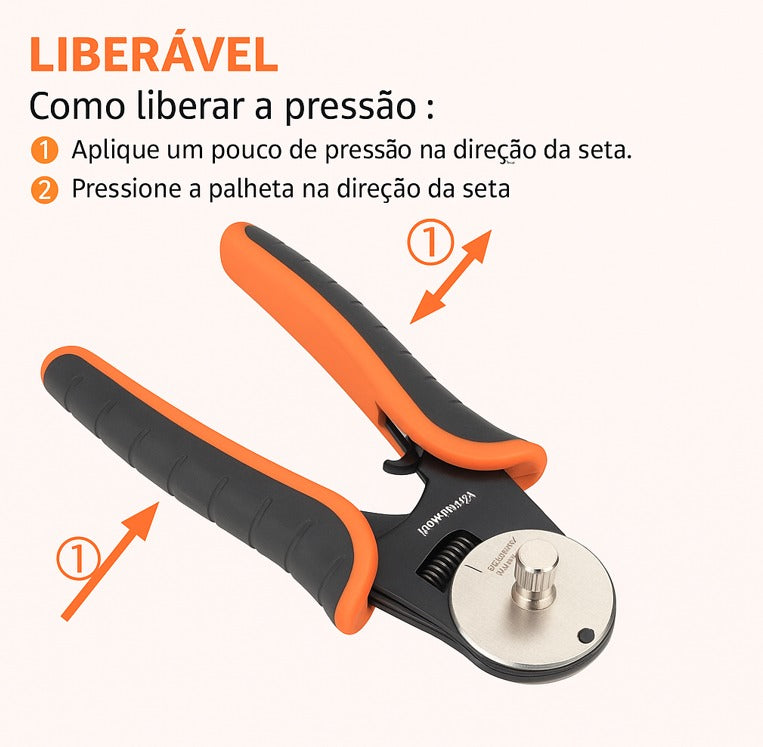 Alicate de Crimpagem Conectores Deutsch - Loja da Conexão Elétrica