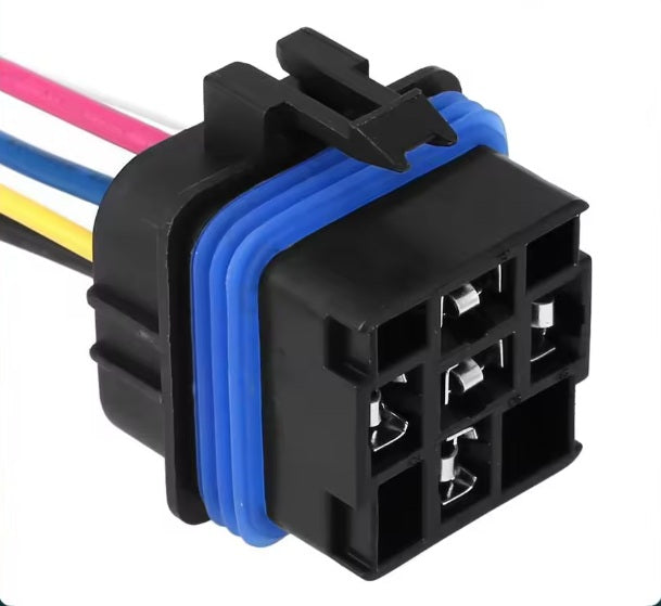 Sealed Relay Holder Repair Harness – 5 Wires | Compatible with 4647